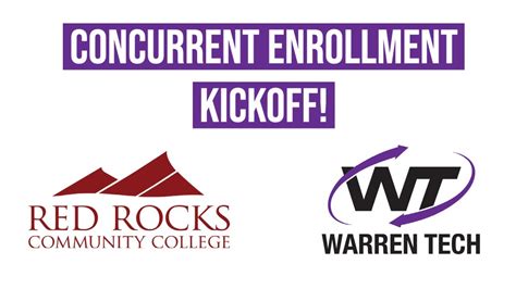 Warren Tech And Red Rocks Community College Enrollment Kick Off Youtube
