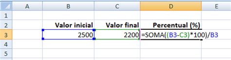 Como Fazer Conta De Porcentagem No Excel