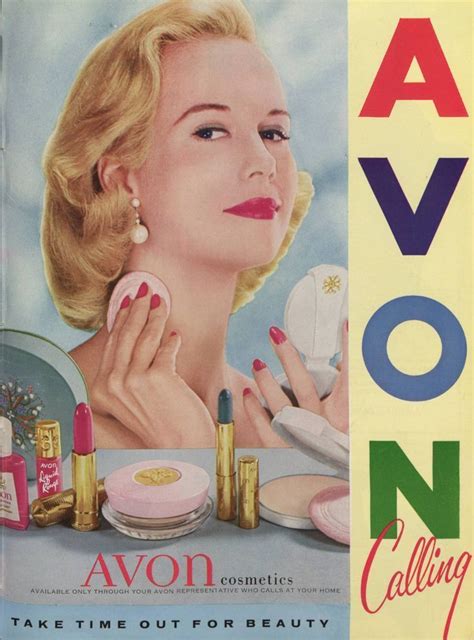 1957 Vintage Makeup Advertising From Avon 1950s Beauty 1950s