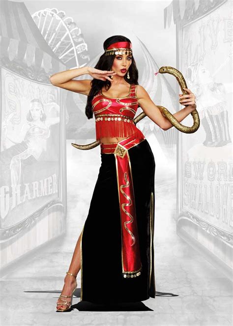 Sexy Snake Charmer Circus Act Gypsy And Fortune Teller Costume Adult