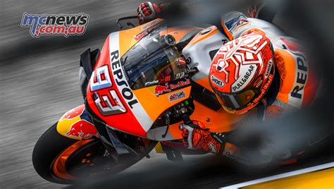 Marc marquez (repsol honda team) claimed another stunning pole position at the myworld motorrad grand prix von österreich, and in doing so he surpasses motogp™ legend mick doohan's previous. Marc Marquez fastest on Friday in Germany | MCNews.com.au ...