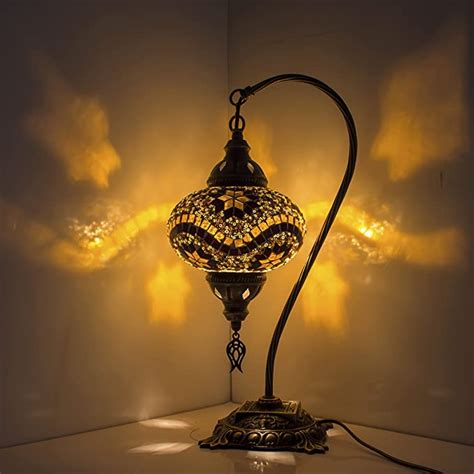 Türkische Mosaik Tischlampe atemberaubender marokkanischer Stil
