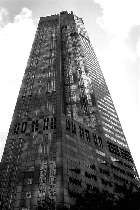 Skyscraper Skyscraper Architecture Black And White