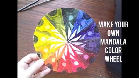 Print print this page to actual size or 100% scale. Mandala Color Wheel Art Lesson Painting Acrylic Geometry ...