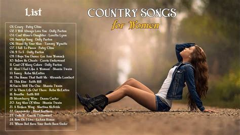 Best Country Songs For Women 2017 Top Country Songs About Girl Youtube
