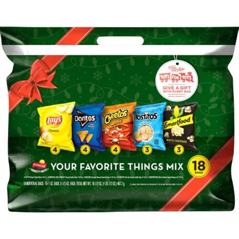 Frito Lay Your Favorite Things Mix Snack Variety Pack 18 Ct Kroger