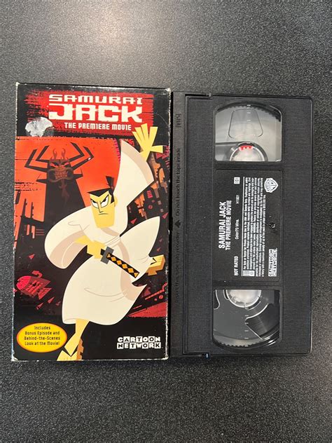 Cartoon Network Samurai Vhs Tapes Mercari
