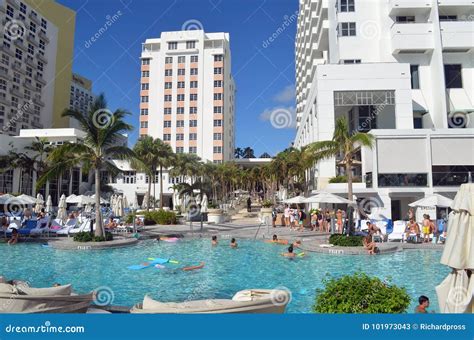Miami Beach Scenic Views Editorial Stock Photo Image Of Recreation