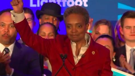 Chicago Elects First Black Lesbian Mayor Lori Lightfoot