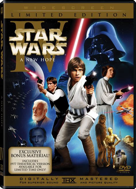 Star Wars Episode Iv A New Hope Dvd Release Date
