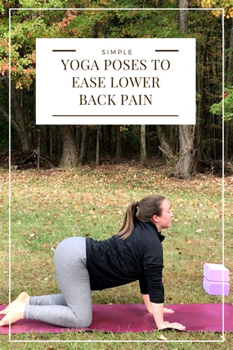 Simple Yoga Poses To Ease Lower Back Pain