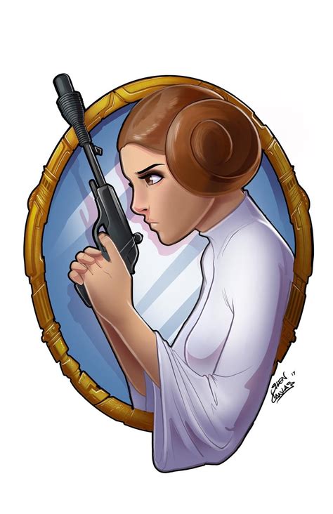Princess Leia by glencanlas | Star wars fan art, Princess leia, Leia