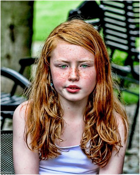 Freckles Girl Irish Girls Long Red Hair