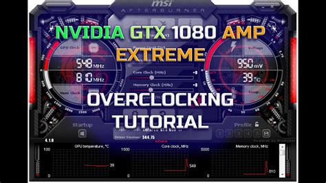 Nvidia Gtx 1080 Amp Extreme Overclocking Tutorial And Heaven 40