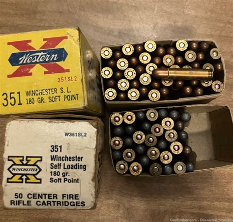 351 Wsl Ammo 84 Rounds Winchester Self Loading Ammunition 01 Nr Penny