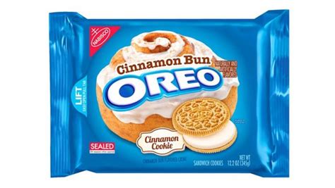 Nabisco Oreo Cinnamon Bun Sandwich Cookies Reviews In Cookies