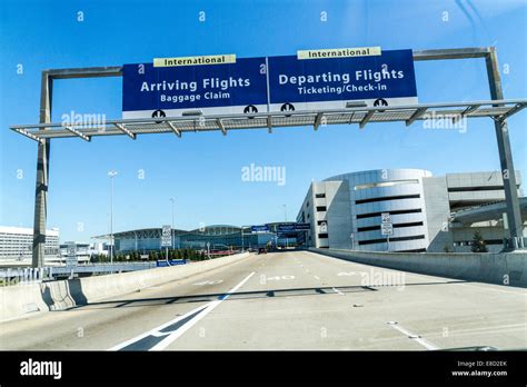 San Francisco Airport International Terminal Stock Photo Alamy
