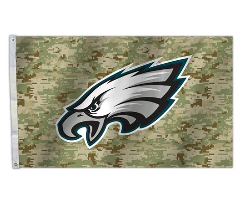 Nfl Philadelphia Eagles Camo 3x5 Flag