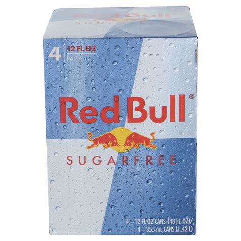 Red Bull Sugarfree Energy Drink 12 Oz 4 Pk Energy Drinks Meijer