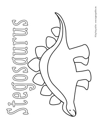 Coloring with kids provides free printable coloring pages for kids. Dinosaur Coloring Pages - Easy Peasy and Fun