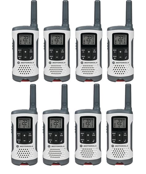Motorola Talkabout T260 Walkie Talkie Set 20 Mile Two Way Radio 4 Pack