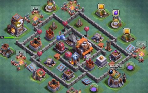 Builder Hall 5 Base,Bh5 | Clash of clans, Clan, Layout