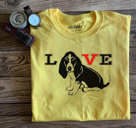 Basset Hound Shirt Basset Hound Dog Lover Shirt Dog Lover Etsy