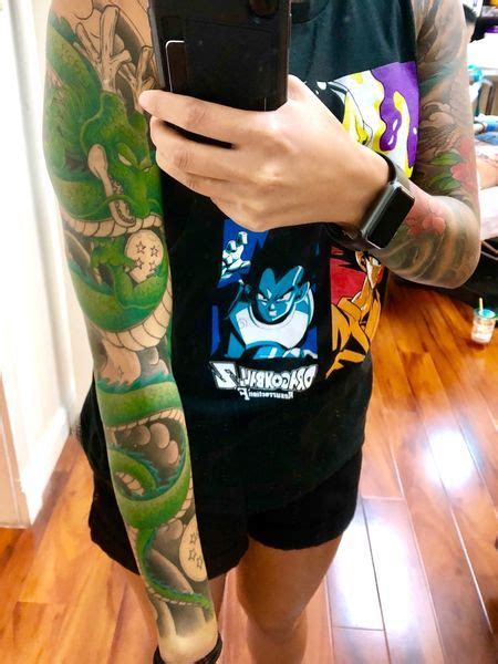 Majin buu is strongly represented, but then so is gohan. 30 Dragon Ball Z Tattoos Even Frieza Would Admire - The ...