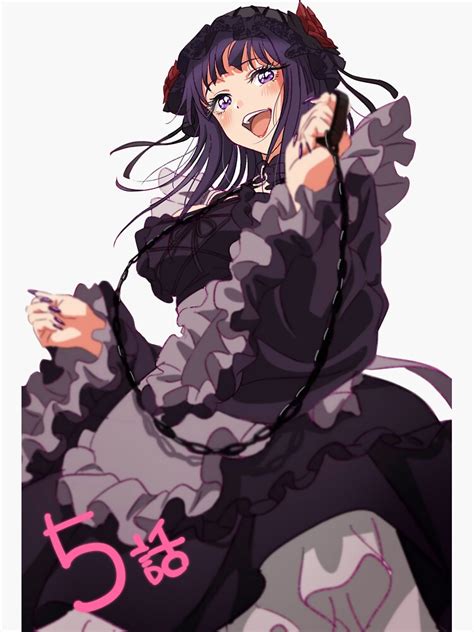 Kitagawa Marin Eyes Kawaii My Dress Up Darling Shizuku Cosplay Anime Manga Girl Gothic Sticker