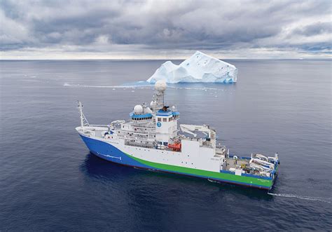 Antarctic Submarine Canyons Revealed During Sea Floor Sediment Survey