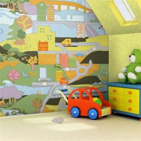 20 Easy Playroom Mural Design Ideas For Kids Trendecora Детский
