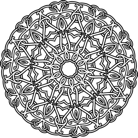 45 Free Adult Coloring Pages Mandala And Abstract To Reduce