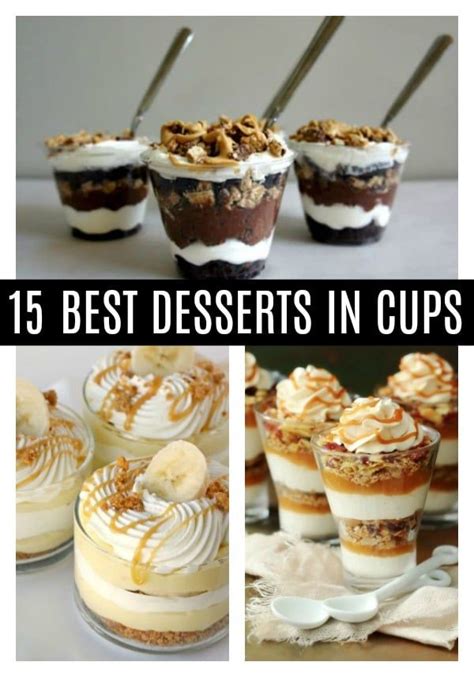 Cup Dessert Ideas 24 Easy Mini Dessert Recipes Delicious Shot Glass Desserts