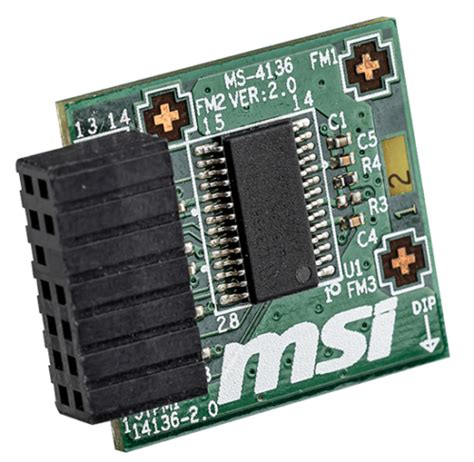Msi Tpm Trusted Platform Pin Motherboard Module Ms Win