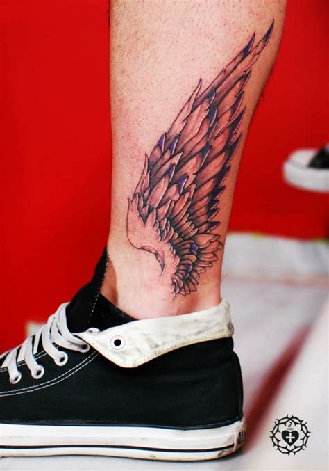 Wing Of Hermes Ink Me Pinterest Ankle Tattoos Wings