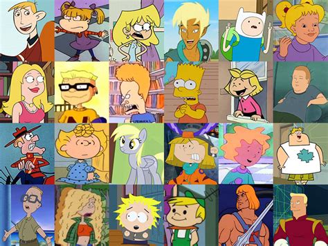 Click The Blonde Cartoon Character Ii Quiz By Sharktoother140