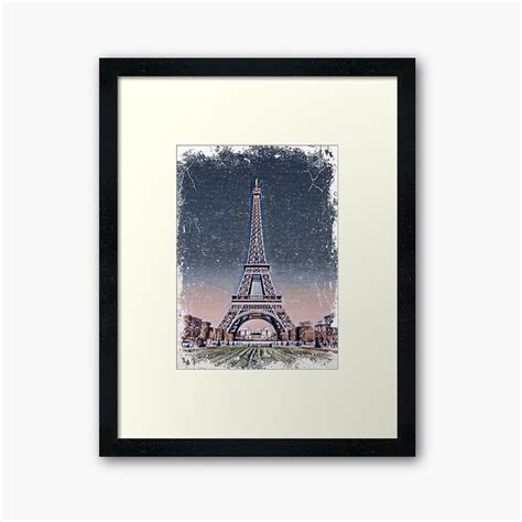 The Eiffel Tower Framed Art Print