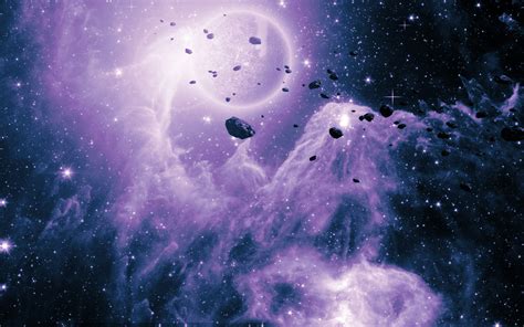 asteroids, Nebula, In, Space, Planets, Space Wallpapers HD / Desktop ...