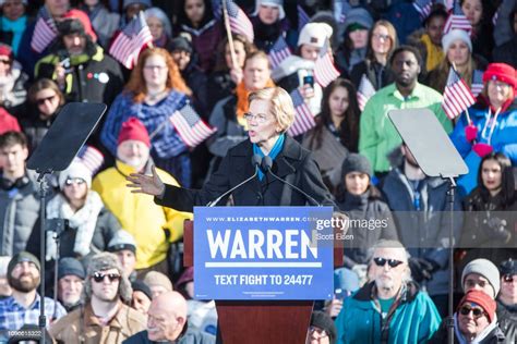 Sen Elizabeth Warren Announces Her Official Bid For President On