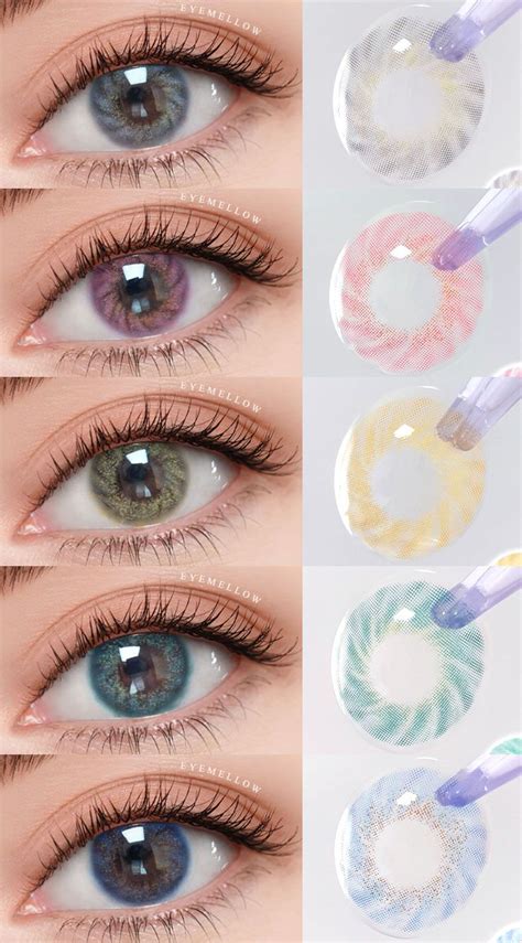 🍭lollipop 5colors🍭 Contact Lenses Colored Colored Eye Contacts