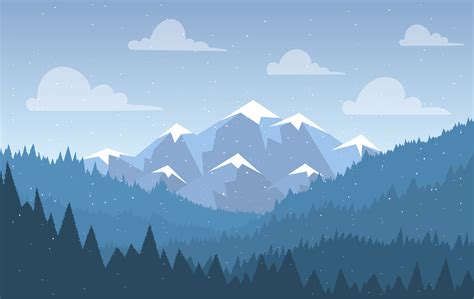 Huge library of stunning, high quality, royalty free stock images. Vector Landscape Illustration - Download Free Vectors ...