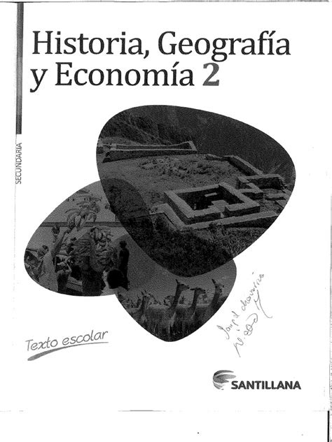 Historia Geografia Y Economia 2 Secundaria 1pdf