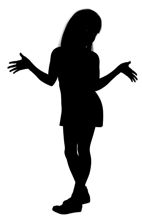 Silueta Chica Mujer - Imagen gratis en Pixabay png image
