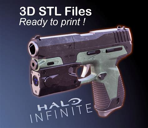3d File Mk50 Sidekick From Halo Infinite 😇・3d Print Design To