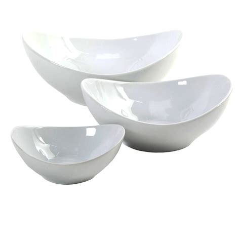 Gibson Gracious Dining 3 Pc Serving Bowl Set Shop Your