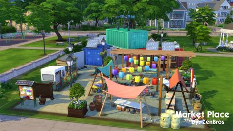 The Sims 4 Eco Lifestyle Building Community Spaces Platinum Simmers
