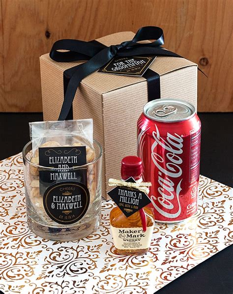 If your groom loves beer, he'll love you even more when he opens up this gift. Groomsman Gift: Cocktail Kit - Evermine Weddings