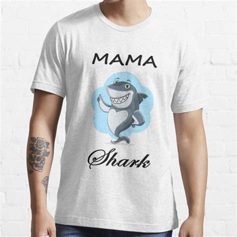 Mama Shark T Shirt By Amirimer Redbubble Mama Shark T Shirts
