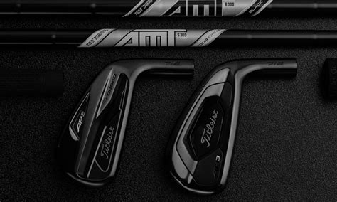 Introducing The New All Black Irons From Titleist 718 Ap2 And Ap3