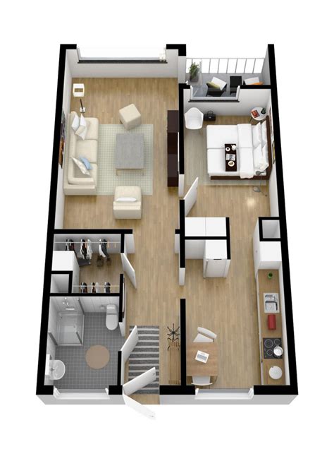 21 One Bedroom Plans Designs For A Stunning Inspiration Jhmrad